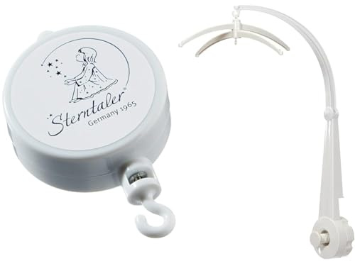 Sterntaler Spielwerk/Mobile & Mobile Gestänge weiss (ohne Spieluhrmodul)