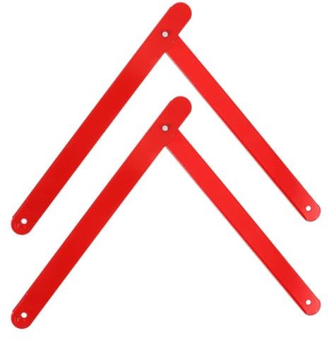 DOITOOL Kit 2 Charnières D'Échelle Métalliques 13.58 Pouces Support Tirant Pour Échelle Pliante Accessoire Polyvalent Sécurité Bricolage Construction