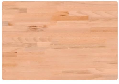 Generisch Schreibtischplatte 80x55x2,5 cm Massivholz Buche,jiangboyue-356093