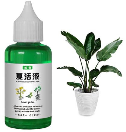 Pflanzenauferstehungsdünger – 50 Ml Blumenfruchtdünger, Pflanzenrevitalisierung | Düngendes Flüssigkonzentrat, Wachstums-Auferstehungsdünger, Pflanzen-Auferstehungs-Flüssigdünger