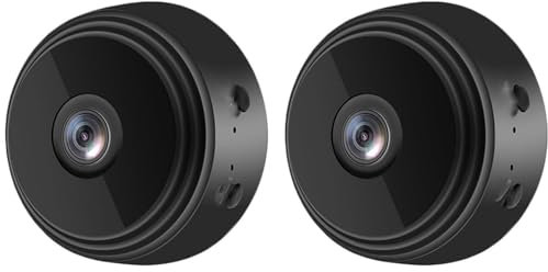 Cámara Secretscope, mini cámaras de seguridad magnéticas, mini cámara de seguridad Secretscope, cámara WiFi inalámbrica para exteriores, mini monitor sin cables con función de visión nocturna para