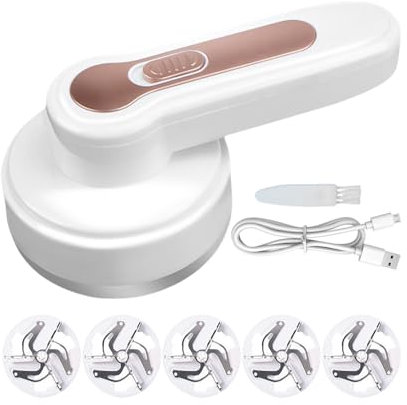 Bsbkoj Pellet Shaver for Clothes, Lint Removers for Clothes and Fabrics - Portable Rechargeable Electric Shaver for Carpets, Linen, Furniture, Blankets Sofa, Animal Hair