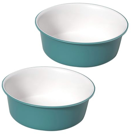 DEARMAMY 2pièces Lavabo Plastique Portable Bac à Laver Pour Salle De Bain Cuisine Et Extérieur Lot De Bassins Pratiques Pour Nettoyage Trempage