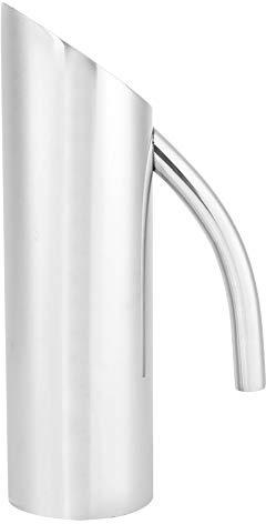 Zoeyilan Stainless Steel Pitcher, 54oz/1.6L Metal Water Pitcher with Handle, Water Jug Drinking Pitcher, Restaurant Beverage Container, for Iced Hot Tea, Juice, Coffee, Milk