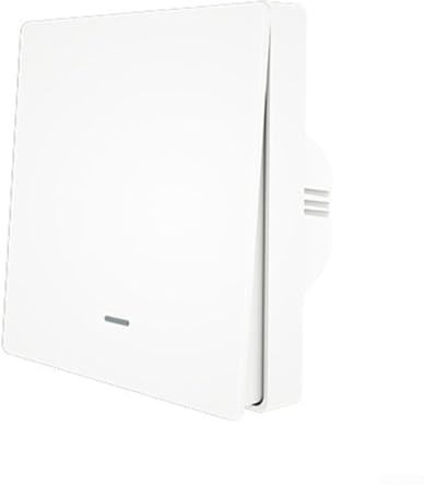 Kabelloser ZigBee 3.0 Smart Scene Switch, Batteriebetrieben mit Druckknopf-Design, für Tuya Smart/Life App Kompatibel, Einfache Wandmontage oder Beweglich für Flexible Heim-/Beleuchtungsszenen
