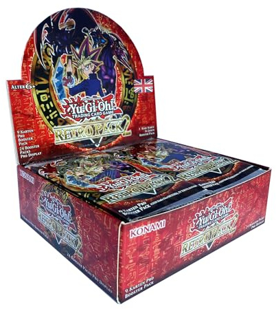 Retro Pack 2 - Yu-Gi-Oh! Display (24 Booster) - Englisch - RP02 - OVP - Reprint - mit RC-Fieldcenter