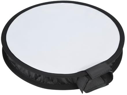 MENDUNER 40 cm Runder Blitz-Softbox-Diffusor, Tragbarer Faltbarer Lichtformer mit Tragetasche für Kamerafotografie – Eliminiert Harte Schatten und Verteilt Breiteres Licht