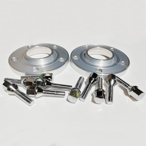5x120 72,6 Zentrier-Spurverbreiterungen + 10 Stück 12x1,5 Kegelgewindeadapter Für E26 E28 E34 E36 E38 E60 Radnaben-Zentrierring(15mm)