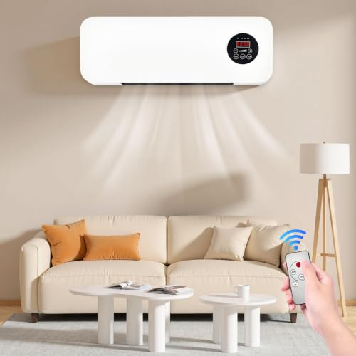 Condizionatore Portatile 2000 W, Temperatura Costante Intelligente, Condizionatore Senza Unità Esterna, Caldo/Freddo Regolabile con Telecomando e Timer di 8 Ore, per Camera da Letto, Soggiorno