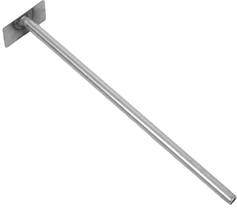 VILLFUL Herramienta para Mezclar de o Aireadora Compost en Acero Manual Inoxidable Resistente Barra de 50cm y Voltear Pilas Jardín Patio Trasero