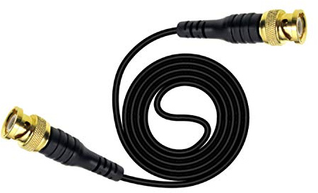 Gold-Plated Pure Copper BNC -BNC Q9 Male Plug Oscilloscope Test Probe Cable Lead 100CM BNC-BNC Testing & Measuring Tools