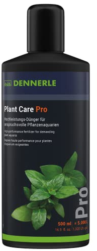 Dennerle Plant Care Pro, 500 ml - Dünger für Pflanzenaquarien | Hochleistungs-Dünger für anspruchsvolle Wasserpflanzen, ideal für bepflanzte Süßwasseraquarien