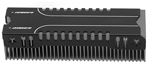M.2 2280 SSD Dissipatore di Calore, Dissipatore di Calore con Pad Termico MG Raffreddatore in Lega di Alluminio per Ps5 PC PCIE Nvme M2 SSDM.2 38 Alette di Raffreddamento Base