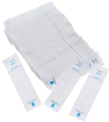 MAGICLULU 100 Stück Thermometerabdeckung digital klein für drinnen Temperatur Sondenabdeckungen für Thermometer Sondenhülsen Abdeckungen für Thermometersonden Papier