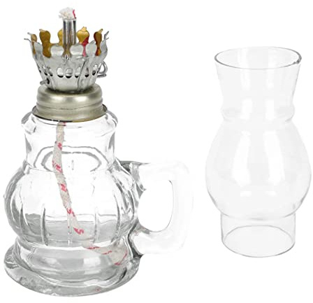 JFGCTYHXY Petroleumlampe, Lampe Klassische Klare Öl Brennende Laterne Rustikale Butter for Indoor Outdoor
