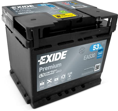 Exide Premium Car Battery EA530 53 Ah 12V