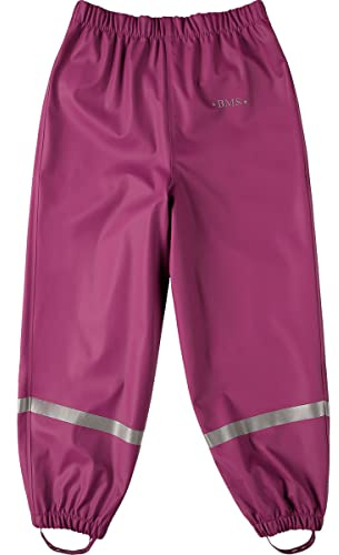 BMS Kinder Regenhose Softskin Buddelbundhose OekoTex Purple-104