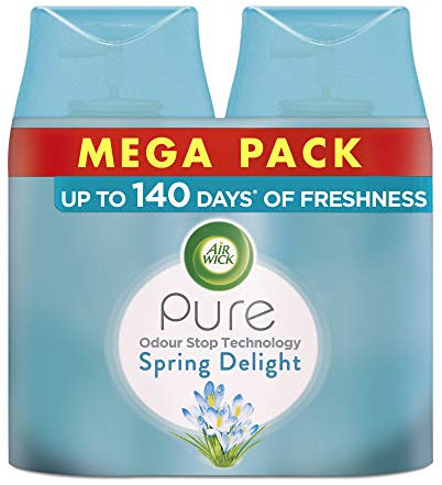 Air Wick Pure Freshmatic Max Twin Refill Spring Delight Air Freshener, 2 x 250 ml