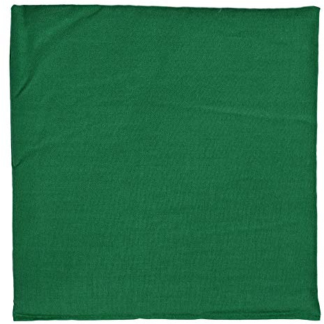 Cojín de semillas de uva, 19 x 19 cm, color verde