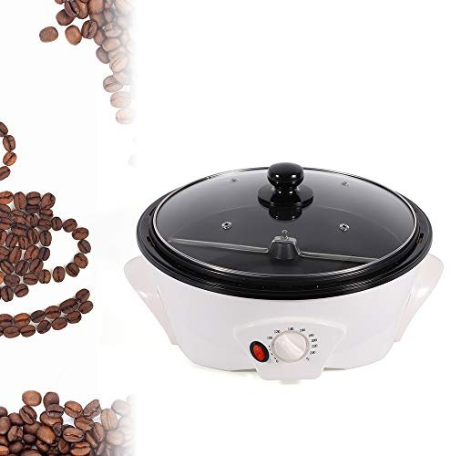 Kaffeeröster kaffee röstmaschine Elektrischer Kaffeeröster Home Kaffeeröster Temperatur einstellbar 1200W Kaffeeröstmaschine für den Haushalt Temperatur einstellbar