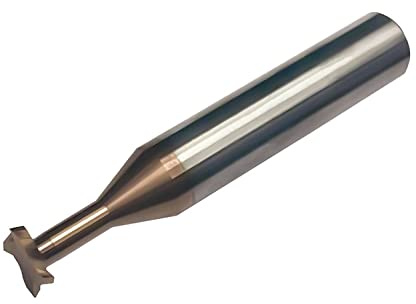 CNC QUALITÄT T-Nutenfräser Ø 4/6 / 8/10 / 12 mm - Schlitzfräser in verschiedenen Breiten - Hartmetall Schaftfräser - VHM (Ø 4 x 2 mm)