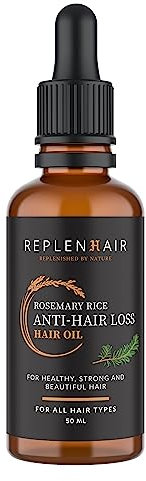 Replenhair Raw Batana Oil | Unrefined Cold Pressed Batana Oil for Hair Growth by Dr Sebi Sourced from Honduras - for Hair Fall Control, Scalp Nourishment & Dandruff Relief - 60ml