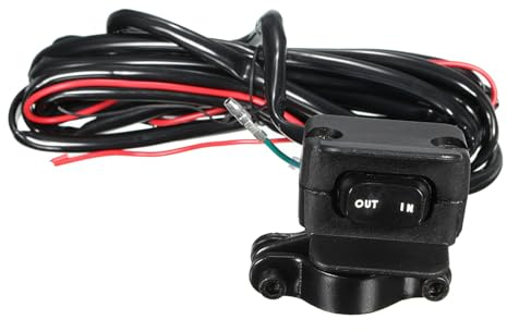 ULTECHNOVO Elektrische Windenschaltersteuerung Für Offroad-Fahrzeuge Capstan-Steuerschalter Als Schalter Für Elektrische Seilwinde Kompakt Leicht Zu Tragen Und Zu Verwenden