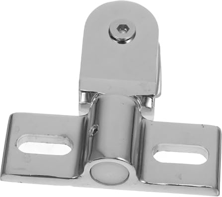 Scharniere für Glasduschtüren, 180 Grad, Zinklegierung, Silber | Scharniere für Duschabtrennung, Scharnier für Duschtür aus Metall, Stabile Montage