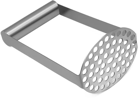 Schiacciapatate – Robusto schiacciapatate in acciaio, utensile da