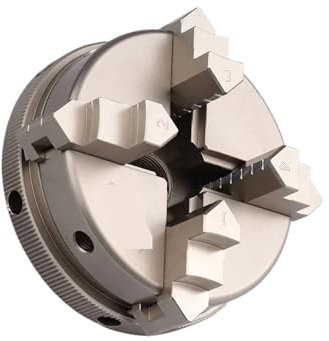 TBGCXJSV Mandrino autocentrante a 4 Griffe, Mini tornio per Legno Manuale autocentrante a 3 Griffe, K01-50 K01-63 K02-50 K02-63 (K02-63)