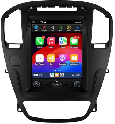 Ossuret Autoradio para Opel Insignia/Buick Regal (2009-2013), 9.7 Zoll Android 14 Pantalla Táctil 2+64GB Navegación GPS con Carplay Android Auto WiFi Bluetooth commande au Volant TPMS OBD2 Dab+