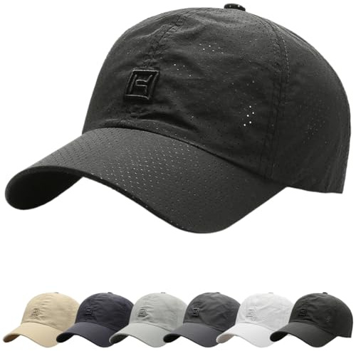 YKDLLF Cappellino Estivo Ricamato Cappelli a Rete per Donna Traspirante,Cappello Baseball Uomo Estivi Rete,Cappello Donna con Visiera Traspirante,Cappellino Uomo con Visiera Casuali Leggero
