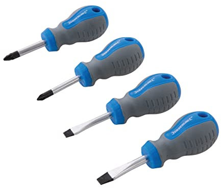 Silverline - Set di cacciaviti tozzi 4 p.zi (893790)