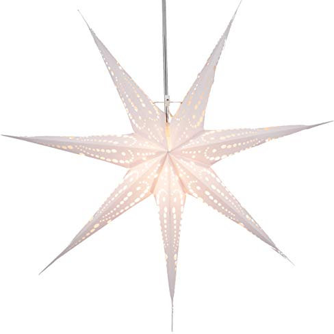 GURU SHOP Faltbarer Advents Leucht Papierstern, Weihnachtsstern 80 cm - Arturo