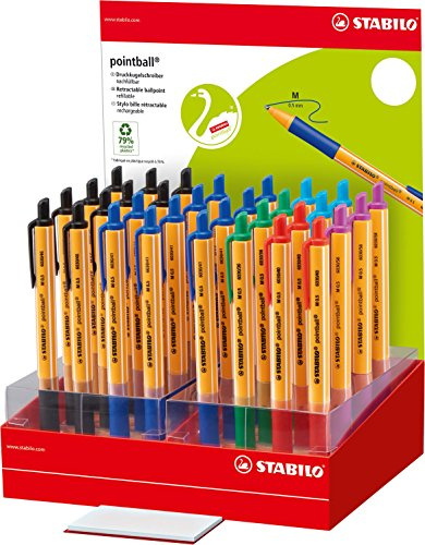 Druck-Kugelschreiber - STABILO pointball - 32er Display