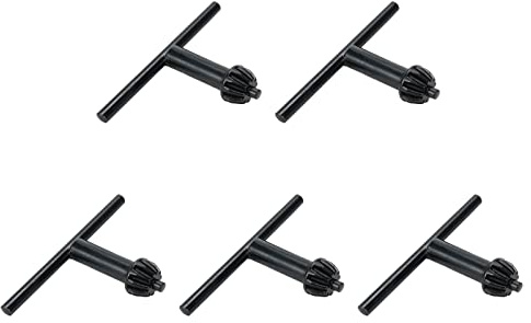 Dahszhi Bohrfutterschlüssel für 0,3–4 mm Bohrfutterschlüssel, elektrische Bohrmaschine, Spannwerkzeug, 5 Stück