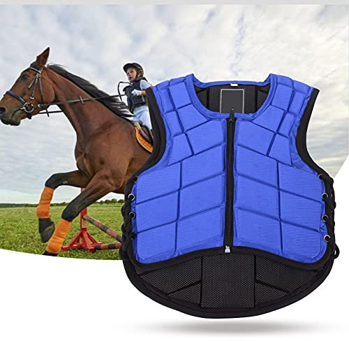 Reitweste Für Kinder, Mit Nylonschaum Gepolsterte Reitschutzweste, Reitweste, Körperschutz, Reißverschluss, Schutzausrüstung(cm)