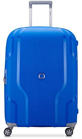 DELSEY PARIS - Clavel – Koffer große Größe starr, ausziehbar – 70 x 47 x 30 cm – 84 Liter – L – Klein Blau, Klein blau, L, Koffer