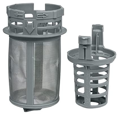 Filtro dell'acqua della maglia di scarico della lavastoviglie per Grundig Genuine 1796091300