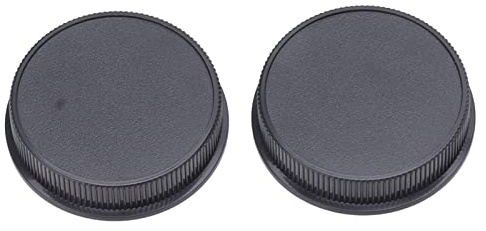 2-teiliger Kamera-Objektivdeckel Hinten, L-Mount-Schutzabdeckung, Zubehör, Tragbares Kamera-Gehäuse-Set aus Kunststoff für Leica SL T-Kameras Typ 701, Typ701, TL, TL2, CL, L,