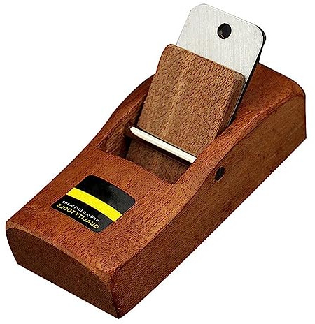 Simpls 1 pialletta da falegname, mini piallatrice manuale per auto, utensili da falegnameria, regalo