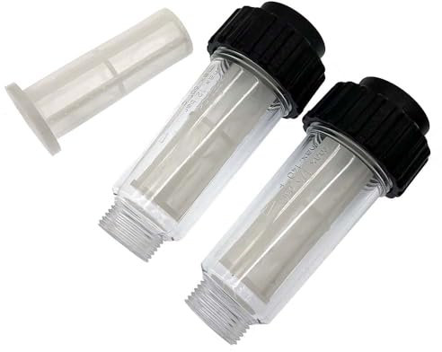 BOOSTI 2x Water Filter Insert for All Pressure Washers with 3/4 Inch Water Connection Kärcher Kränzle Pressure Washer K2 K3 K4 K5 K6 K7 as 4.730-059.0 5.731-050.0