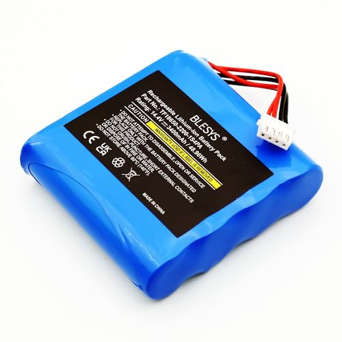 BLESYS TF18650-2200-1S4PA ersättningsbatteri för Marshall Kilburn bärbar Bluetooth-högtalare litiumbatteri 14,4 V 3 400 mAh