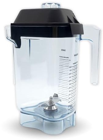 Blender Pitcher 48oz, Fit for Advance Quiet One VM0145 VM0100A 16016 15978 36019 Commercial BarBoss Advance Touch&Go Advance and Drink Machine Advance 1 Year Warranty