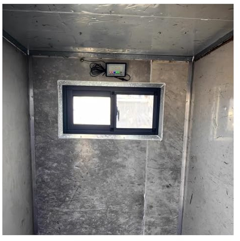 Ventanas correderas Ventana Corrediza Horizontal Extra Ancha De 120 110 100 90 80 70 60 50 40 Cm Para Sótano/garaje/cobertizo/gallinero O Casa De Juegos, Marco De Metal Con Vidrio Templado(WxH 100x30c