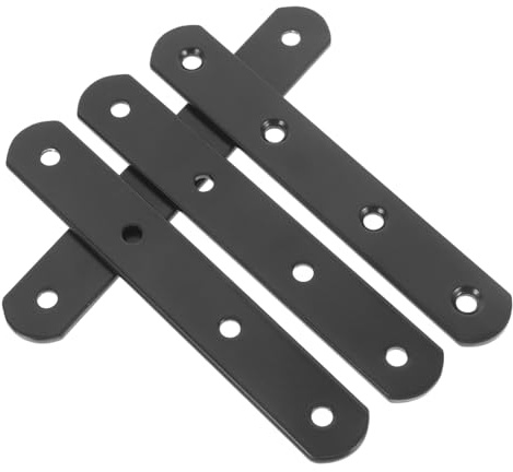 Alipis 4 pièces Équerres Plaques de Fixation Renforcé pour Réparation Mobilier Meubles Armoires Support