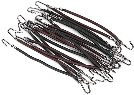 Generic 20 Ganchos para de Caballo para Mujer, Pinzas para el Pelo, Lazos Elásticos para el Pelo, Adecuados para Cabello Largo y Esponjoso, Herramienta Multifuncional para de Cabello, Ideal para Uso