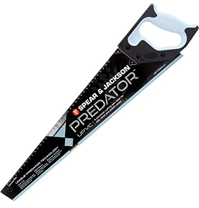 Spear & Jackson B98UPVC Scie spéciale PVC, Gris, 500 mm