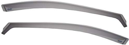 ClimAir Windabweiser kompatibel mit Seat Leon 5F 5 türer & ST 2012-2020, Rauchgrau | kompatibel mit Seat Leon 5F 5 türer & ST 2012-2020