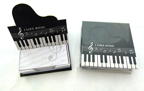 FunMusicOnline Music Themed Grand Piano Style Memo Pad Set - 1 Count
